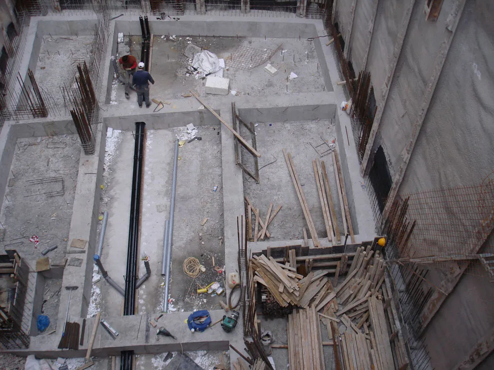 Foundation works